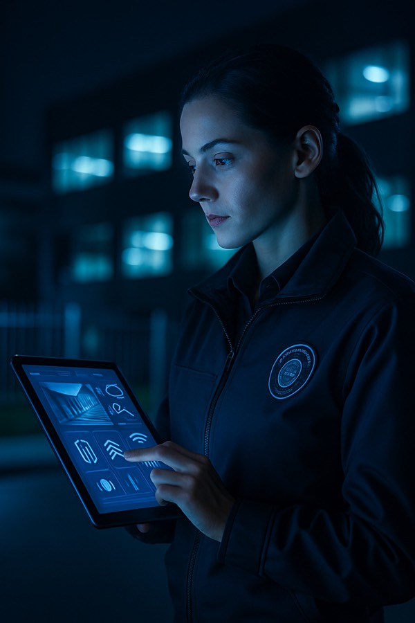 Segurança com tecnologia e monitoramento inteligente